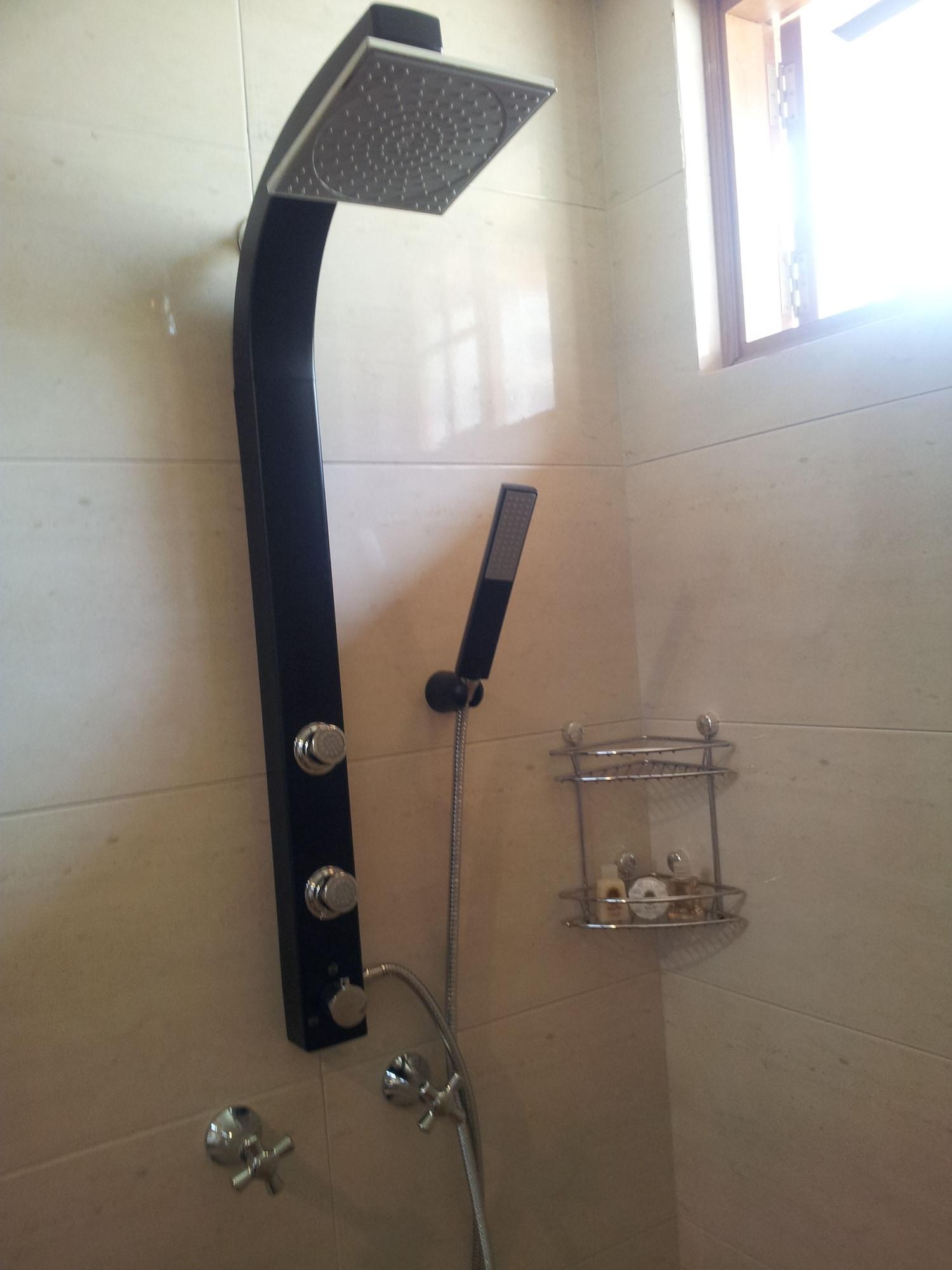 圣露西亚精品温泉酒店 波哥大 外观 照片 A shower