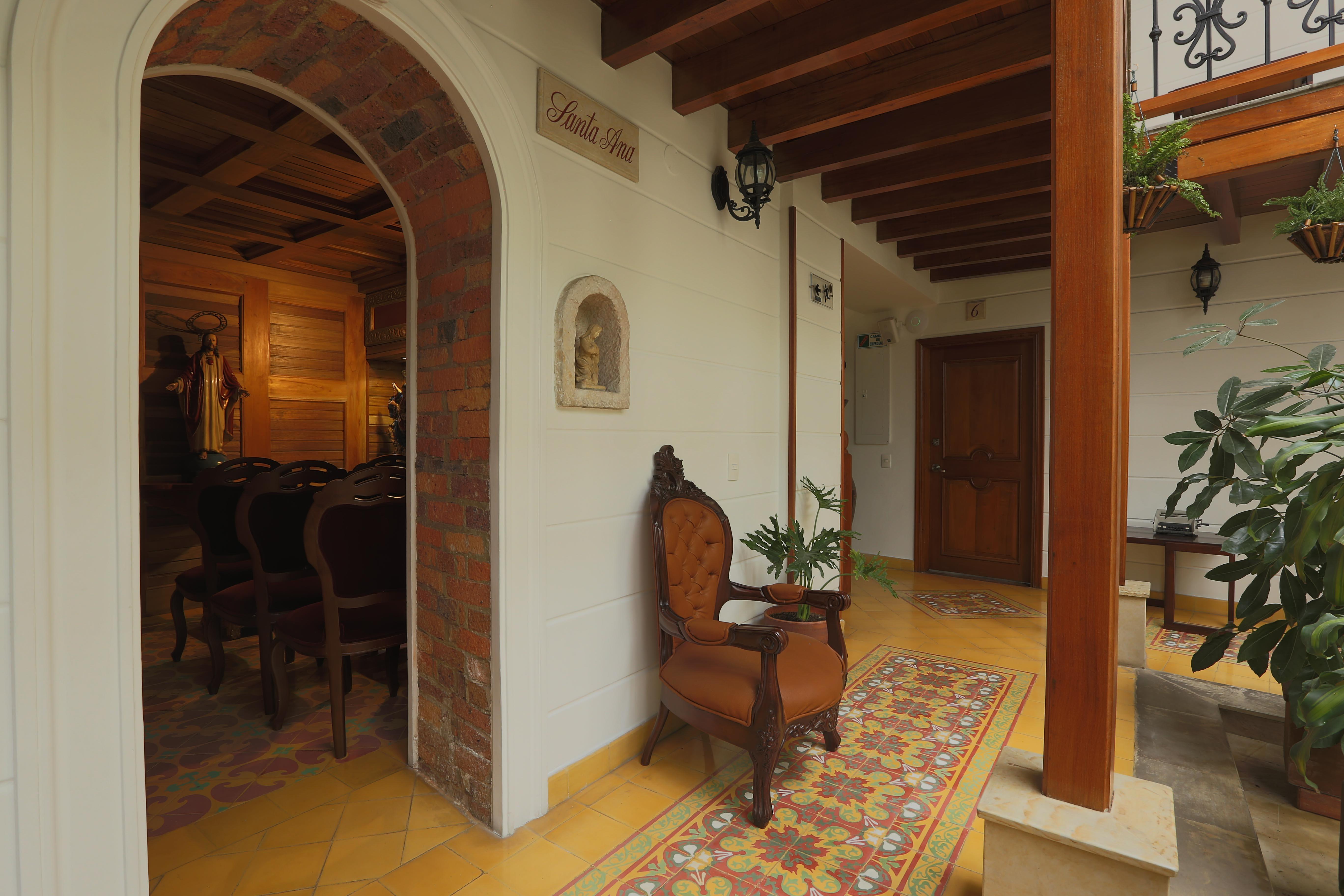 圣露西亚精品温泉酒店 波哥大 外观 照片 Interior of the house