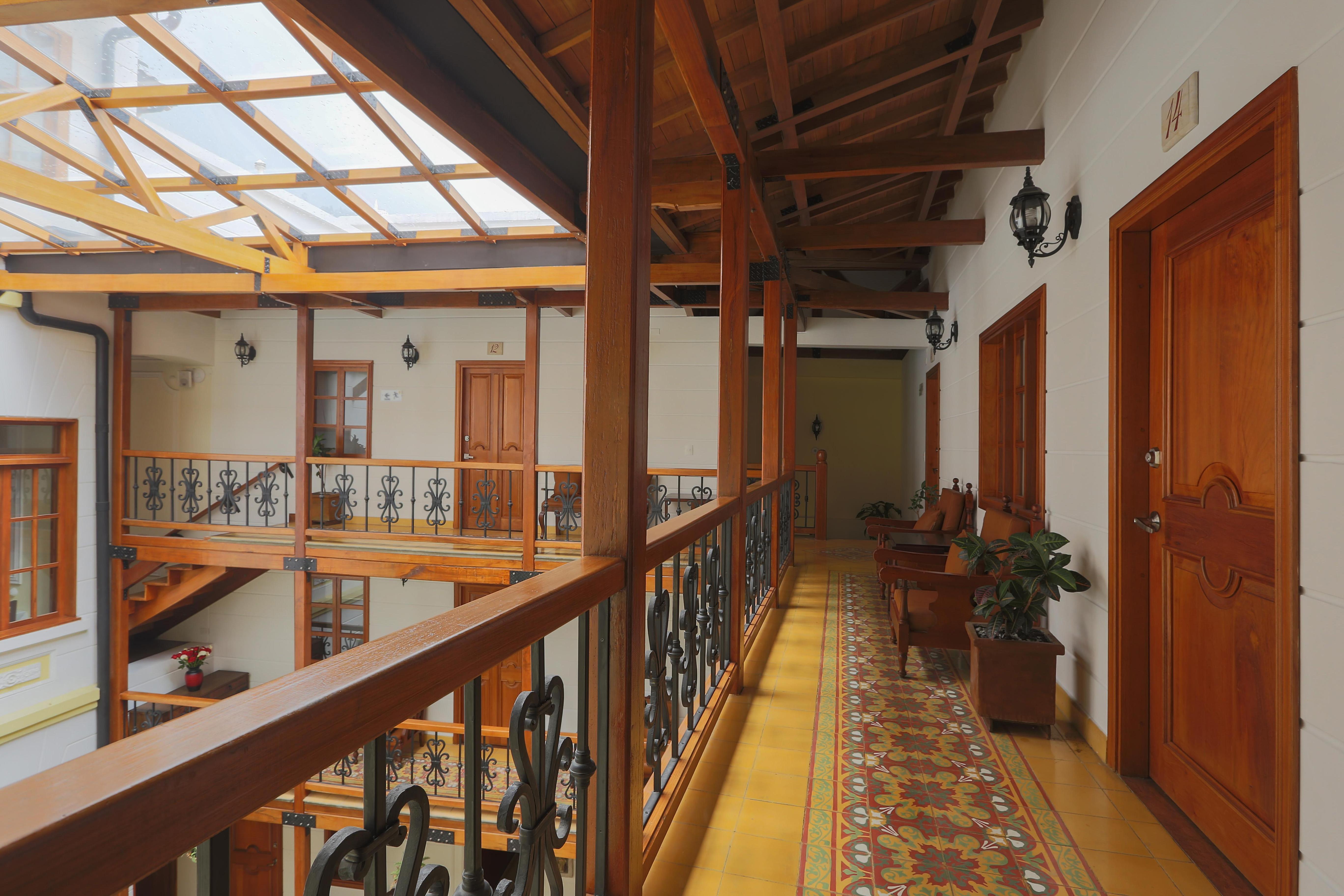 圣露西亚精品温泉酒店 波哥大 外观 照片 Interior of the hotel