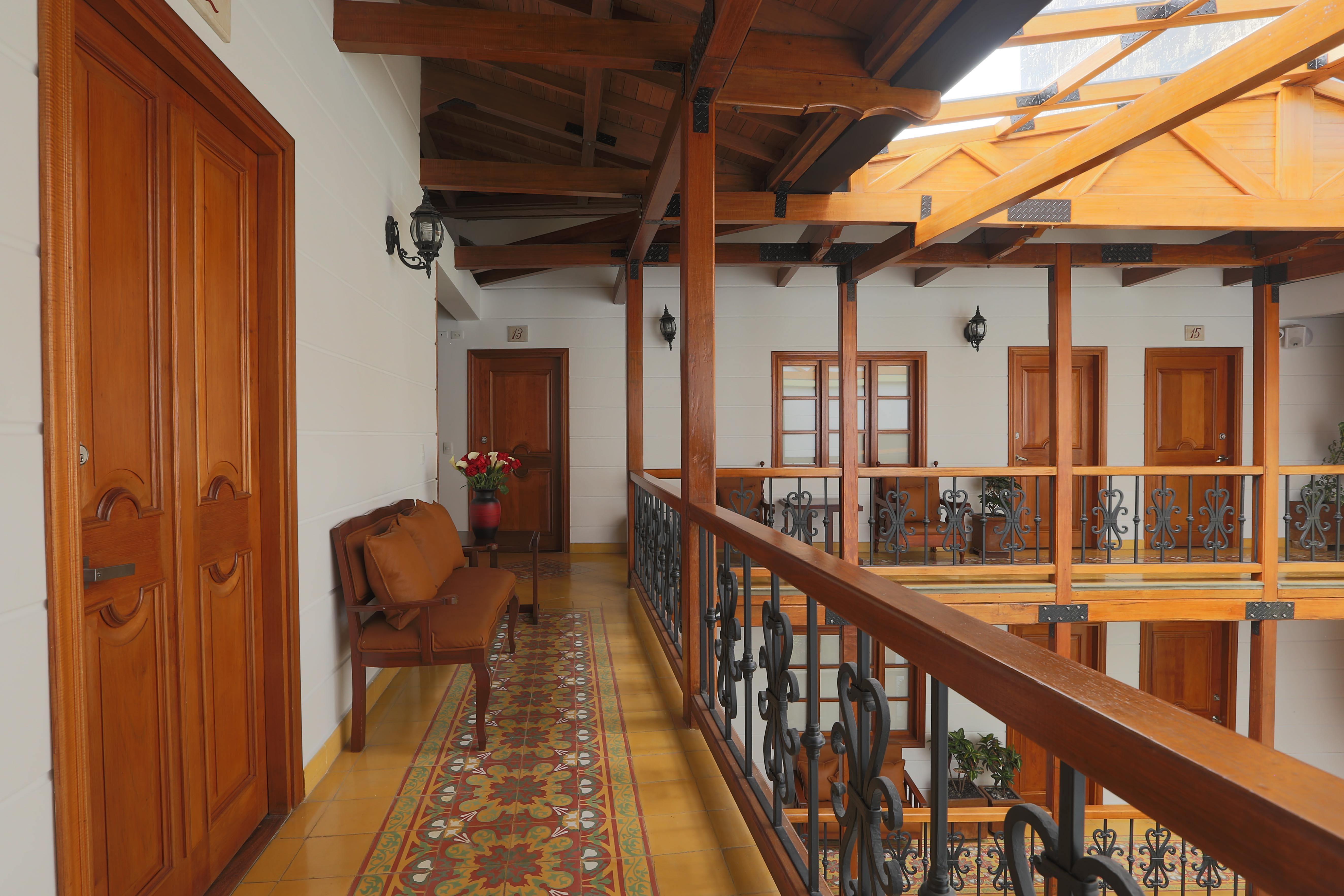 圣露西亚精品温泉酒店 波哥大 外观 照片 Interior of the hotel