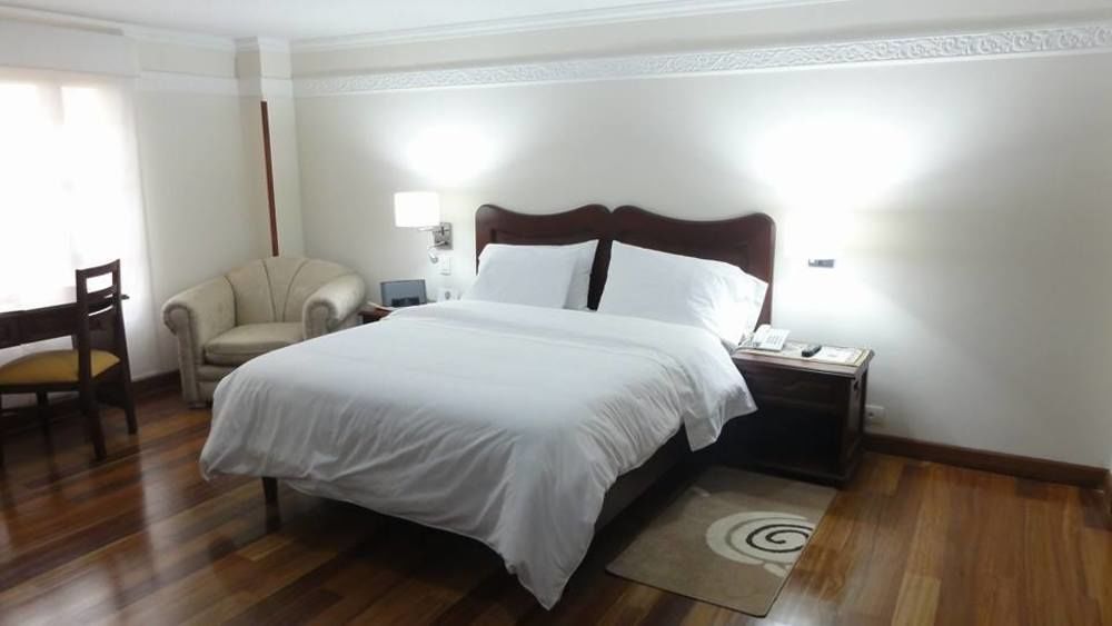 圣露西亚精品温泉酒店 波哥大 外观 照片 A bedroom at the hotel