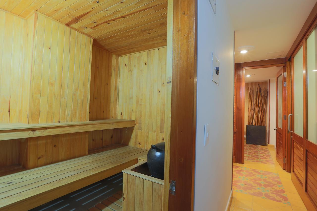 圣露西亚精品温泉酒店 波哥大 外观 照片 Sauna